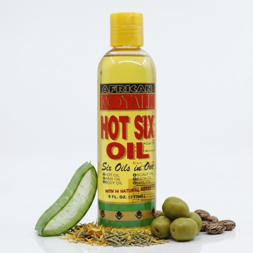 African Royal Roy Hot Six Oil 8 Oz