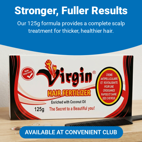 Virgin Hair Fertilizers 125g