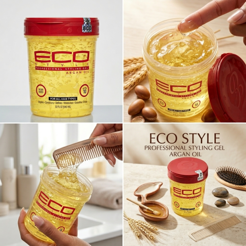 ECO STYLE GEL [ARGAN] 32 OZ