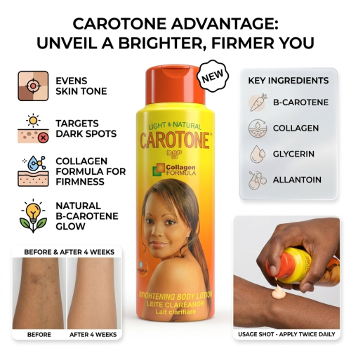 Carotone Brightening Body Lotion 500ml