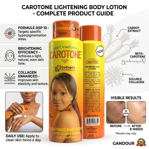 Carotone Brightening Body Lotion 500ml