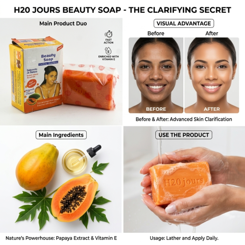 H20 Savon De Beauté Soap - 250 g