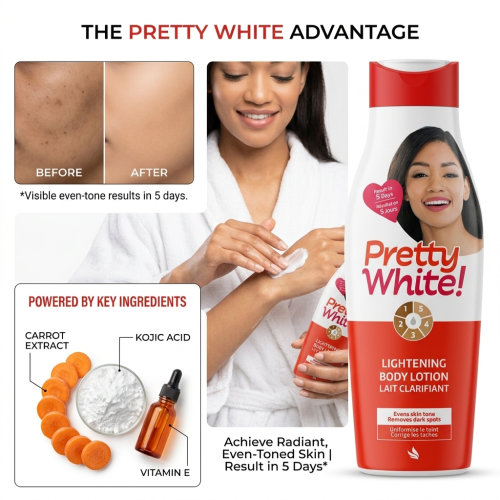 Pretty White Body Lotion - 500 ml